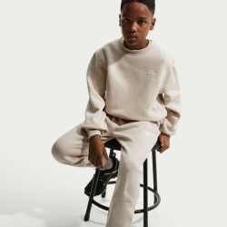 NIKE Sportswear Club Fleece Jogginghose Kinder 236 - cream ii/white M (137-147 cm)