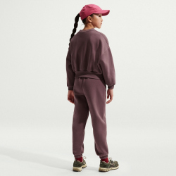 NIKE Sportswear Club Fleece Oversized Jogginghose Kinder 502 - tattoo/tattoo/white L (147-158 cm)