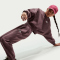 NIKE Sportswear Club Fleece Oversized Jogginghose Kinder 502 - tattoo/tattoo/white XL (158-170 cm)