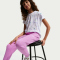 NIKE Sportswear Club Fleece High-Waist Jogginghose Mädchen 503 - lt magenta/lt magenta/white XS (122-128 cm)