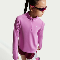 NIKE Dri-FIT 1/2-Zip langarm Trainingsshirt Mädchen...