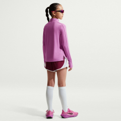 NIKE Dri-FIT 1/2-Zip langarm Trainingsshirt Mädchen 503 - lt magenta/white L (146-156 cm)