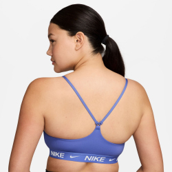 NIKE Indy Light Support Padded Adjustable Sport-BH Damen 570 - sapphire/sapphire/white XL