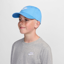 NIKE Club Futura Wash Cap Kinder 412 - university blue/white