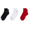3er Pack NIKE Jordan Everyday Ankle Trainingssocken 902 - multi-color 34-38