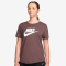 NIKE Sportswear Essentials Logo T-Shirt Damen 502 - tattoo/white XS