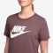 NIKE Sportswear Essentials Logo T-Shirt Damen 502 - tattoo/white XS