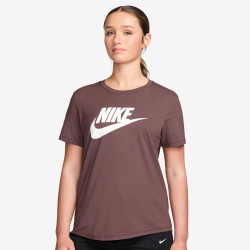 NIKE Sportswear Essentials Logo T-Shirt Damen 502 - tattoo/white S