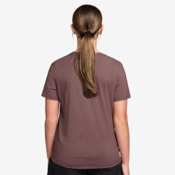 NIKE Sportswear Essentials Logo T-Shirt Damen 502 - tattoo/white S
