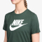 NIKE Sportswear Essentials Logo T-Shirt Damen 323 - fir/white XS