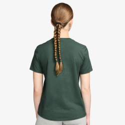 NIKE Sportswear Essentials Logo T-Shirt Damen 323 - fir/white S