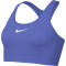NIKE Swoosh Medium Support Padded Sport-BH Damen 570 - sapphire/white M