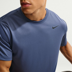 NIKE Dri-FIT Legend Fitness T-Shirt Herren 494 - diffused blue/black XXL
