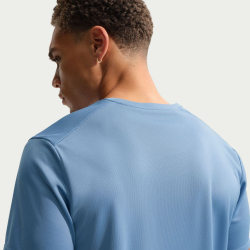 NIKE UV Miler Dri-FIT kurzarm Laufshirt Herren 486 - work blue/reflective silv S