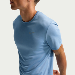 NIKE UV Miler Dri-FIT kurzarm Laufshirt Herren 486 - work blue/reflective silv S