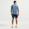 NIKE UV Miler Dri-FIT kurzarm Laufshirt Herren 486 - work blue/reflective silv S