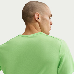 NIKE UV Miler Dri-FIT kurzarm Laufshirt Herren 377 - lime blast/reflective silv XL