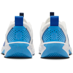 NIKE Omni Multi-Court Hallenschuhe Kinder 108 - summit white/game royal-midnight navy 38