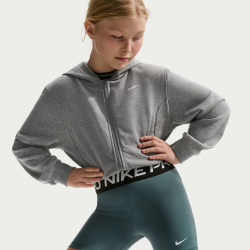 NIKE Pro Dri-FIT 3" Tights Mädchen 382 - mineral slate/white S (128-137 cm)