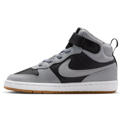 NIKE Court Borough Mid 2 Sneaker Kinder 016 - black/lt...