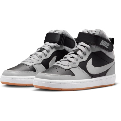 NIKE Court Borough Mid 2 Sneaker Kinder 016 - black/lt...
