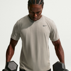 NIKE Dri-FIT Trainingsshirt Herren 320 - light army/black L