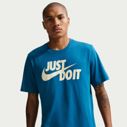 NIKE Sportswear JUST DO IT T-Shirt Herren 476 - court blue M