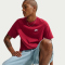 NIKE Sportswear Freizeit T-Shirt Herren 613 - team crimson XS