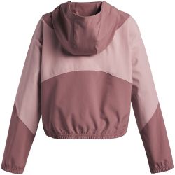 UNDER ARMOUR Rival Woven wasserabweisende Trainingsjacke Mädchen