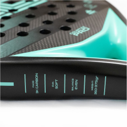 COURTZZ PRO Padelschläger schwarz/mint