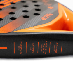 COURTZZ ELITE Padelschläger schwarz/orange