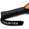 COURTZZ ELITE Padelschläger schwarz/orange