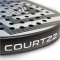 COURTZZ LEGEND Padelschläger schwarz/silber