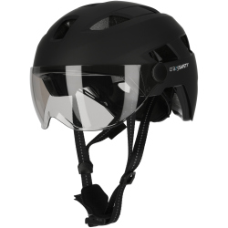 CRAZY SAFETY Oak Fahrradhelm 1001 - black L (55-61 cm)