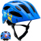 CRAZY SAFETY Cool Sea Fahrradhelm Kinder 0136 - blue M (54-58 cm)