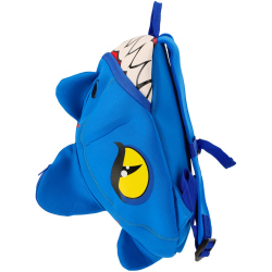 CRAZY SAFETY Dino Rucksack Kinder 0136 - blue