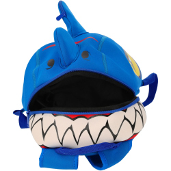 CRAZY SAFETY Dino Rucksack Kinder 0136 - blue