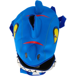 CRAZY SAFETY Dino Rucksack Kinder 0136 - blue