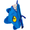 CRAZY SAFETY Dino Rucksack Kinder 0136 - blue