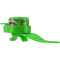 CRAZY SAFETY Crocodile Fahrradklingel Kinder 3999 - green