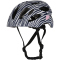 CRAZY SAFETY Cool Stribes Fahrradhelm Kinder 1097 - mole M (54-58 cm)