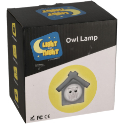 CRAZY SAFETY Owl LED Lampe Kinder 0000 - multicolor