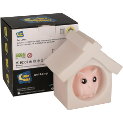 CRAZY SAFETY Owl LED Lampe Kinder 0000 - multicolor