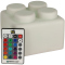 CRAZY SAFETY Brick LED Lampe Kinder 0000 - multicolor