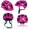 CRAZY SAFETY Cool Spots Fahrradhelm Kinder 0156 - pink M (54-58 cm)