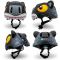 CRAZY SAFETY Panther Fahrradhelm Kinder