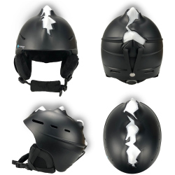 CRAZY SAFETY Bone Spike Skihelm