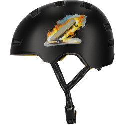 CRAZY SAFETY Rampage Skateboard Fahrradhelm