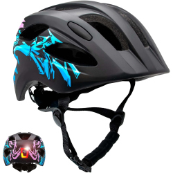 CRAZY SAFETY Cool Grafitti Fahrradhelm Kinder