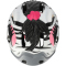 CRAZY SAFETY Zebra Fahrradhelm Kinder